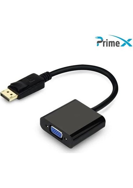 PrimeX Plus PX-1320 Display Port To Analog VGA Aktif Dönüştürücü