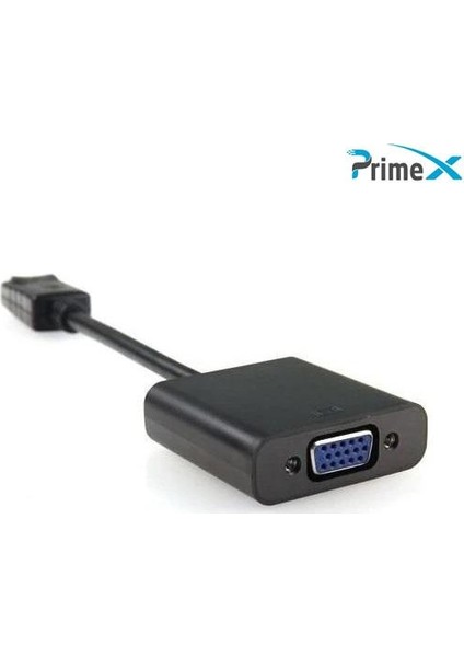 PrimeX Plus PX-1320 Display Port To Analog VGA Aktif Dönüştürücü