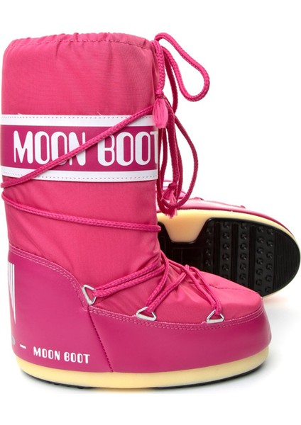 Moon Boot Nylon Bouganvılle Çocuk Kar Botu