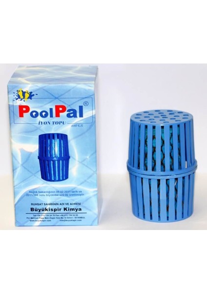 Yosun Öldürücü Pool Pal Iyon Topu 400 gr