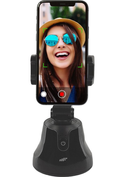 Fit N Joy 0547 360 Derece Yüz Takip Telefon Tutucu Smart Gimbal Siyah