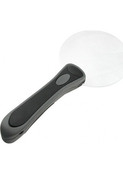 2 LED Işıklı 2.5x Zoom 90MM Büyüteç