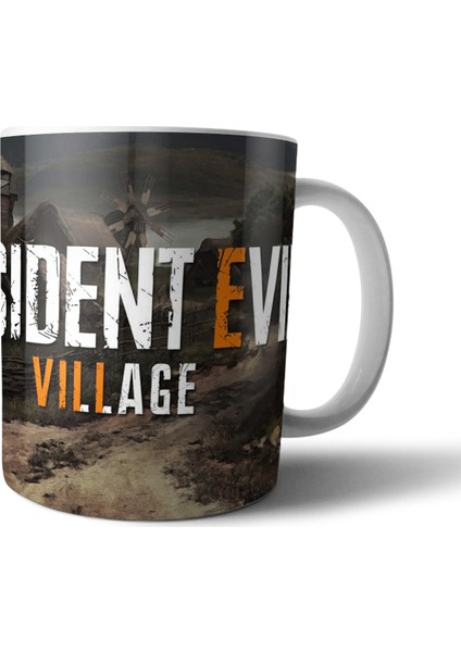 Resident Evil Village Vııı Kupa Bardak Model 2