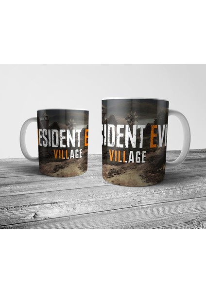 Resident Evil Village Vııı Kupa Bardak Model 2