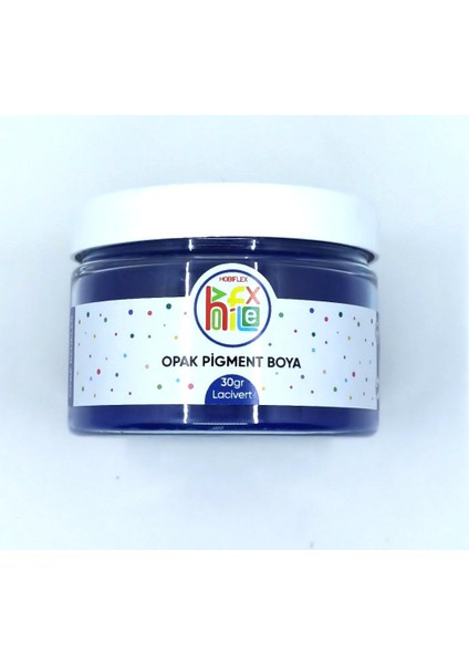 Epoksi Reçine Pigment Opak Toz Boya 30 gr Lacivert