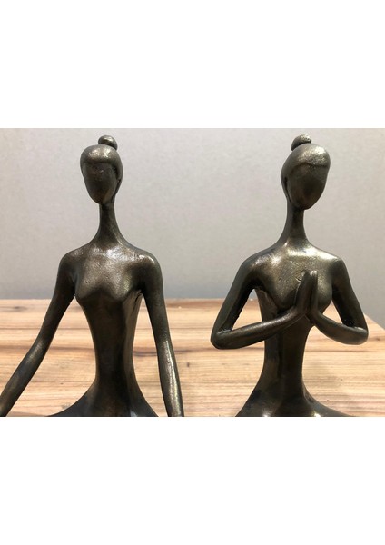 Yoga Yapan Kadınlar 2´li Biblo 32X20CM fiyatları