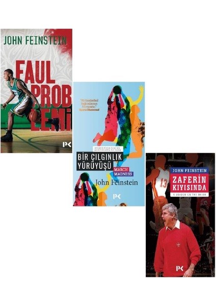 Faul Problemi - Bir Çılgınlık Yürüyüşü - Zaferin Kıyısında - John Feinstein 3 Kitap