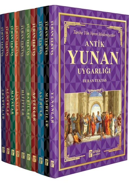 Tarihe Yön Veren Medeniyetler Serisi (10 Kitap) - Turan Tektaş