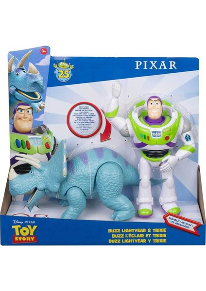 4 Ikili Figür Seti - Buzz Lightyear Trixie