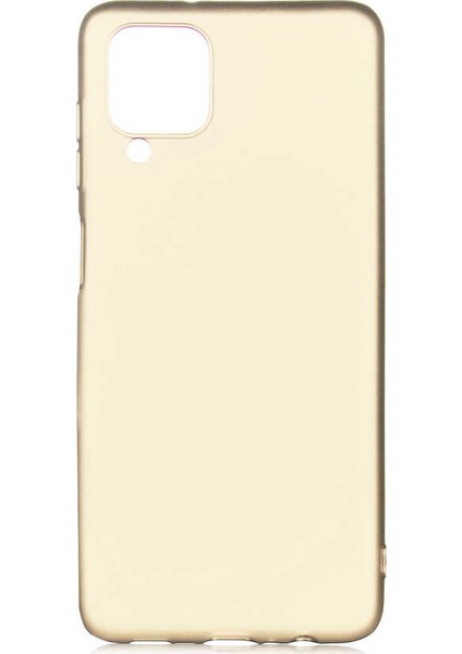 Galaxy A12 Kılıf Premier Silikon Arka Kapak Kılıf Gold