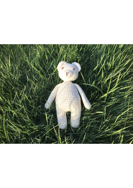Natural Amigurumi El Örgüsü Oyuncak Ayı
