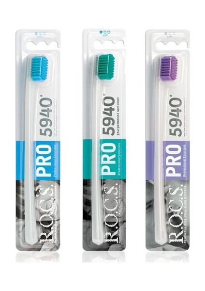 R.o.c.s. Pro 5940 Soft Diş Fırçası - Aile Set