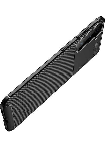 Galaxy S21 Ultra Kılıf Karbon Delüx Tpu Silikon Lacivert fırsatları
