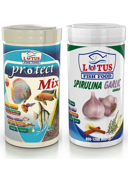 Protect Mıx & Spırulına Garlıc 100 ml