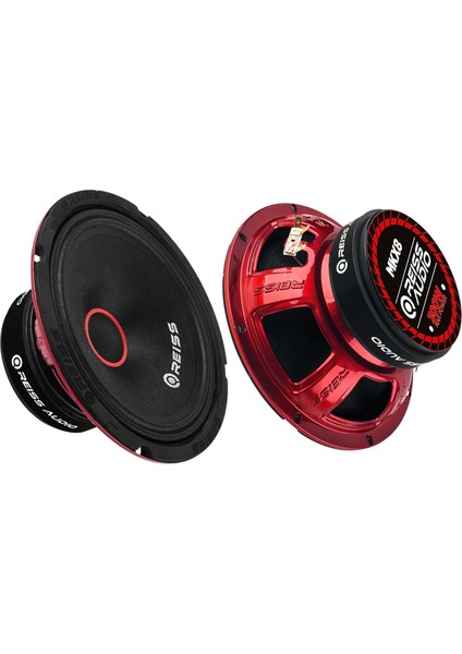 Reiss Audio Rs-Mkx8 300 Watt Max POWER+120 Watt Rms POWER+20CM Oto Midrange