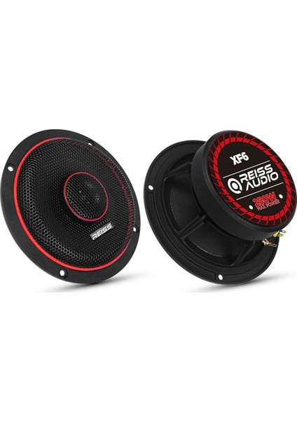 Reiss Audio Rs-Xf6 250 Watt Max POWER+150 Watt Rms POWER+16CM Oto Midrange - Adet