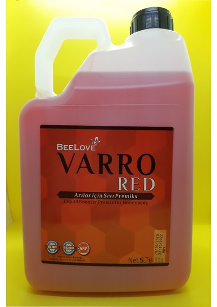 Atarlar Arıcılık Beelove Varro Red 5 Lt