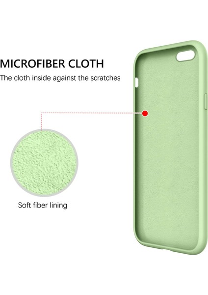 Apple iPhone 6s Kılıf Liquid Lansman Silikon Fıstık Yeşili fiyatları