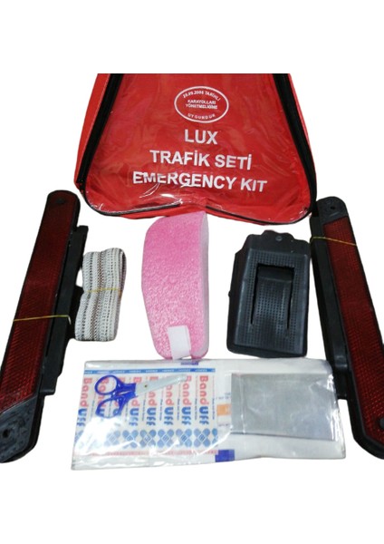 Tüv Uyumlu 4 Yıl Yangın Söndürme Cihazlı Trafik Seti