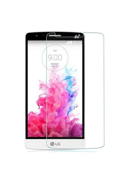 Lg G3 Temperli Ekran Koruyucu Kırılmaz Cam Ekonomik 5 Adet Şeffaf