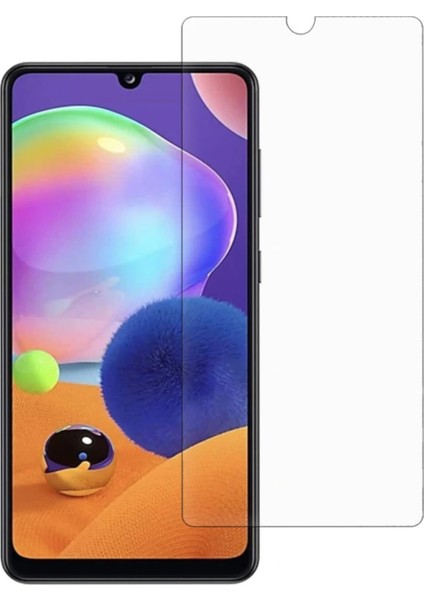 Samsung Galaxy A31 Temperli Ekran Koruyucu Kırılmaz Cam Ekonomik 5 Adet Şeffaf