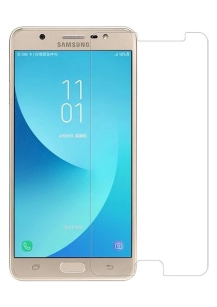 Samsung Galaxy J7 Max Temperli Ekran Koruyucu Kırılmaz Cam Ekonomik 3 Adet Şeffaf
