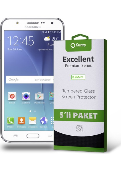 Samsung Galaxy J7 Max Temperli Ekran Koruyucu Kırılmaz Cam Ekonomik 5 Adet Şeffaf fiyatları