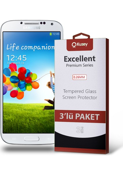 Samsung Galaxy S4 Mini Temperli Ekran Koruyucu Kırılmaz Cam Ekonomik 3 Adet Şeffaf fiyatları