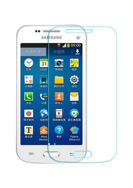 Samsung Galaxy Trend Temperli Ekran Koruyucu Kırılmaz Cam Ekonomik 3 Adet Şeffaf