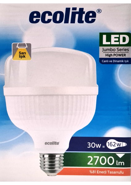 30 W E27 Jumbo Led Ampul Mini