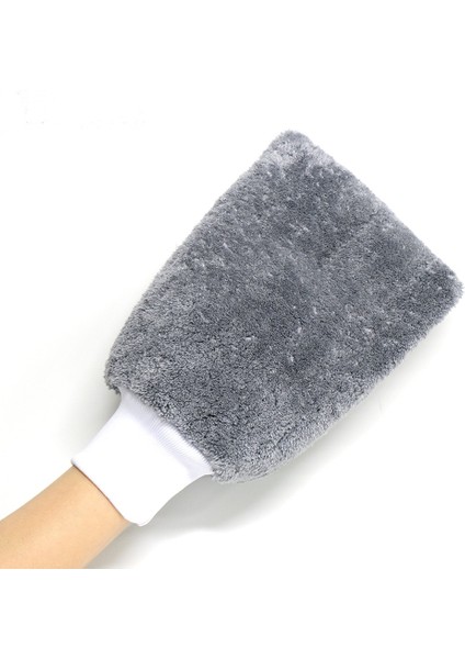 Premium Microfiber Köpüklü Yıkama Eldiveni