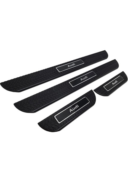 Audi Kapı Eşik Çıtası Abs Soft Touch 4'lü Set