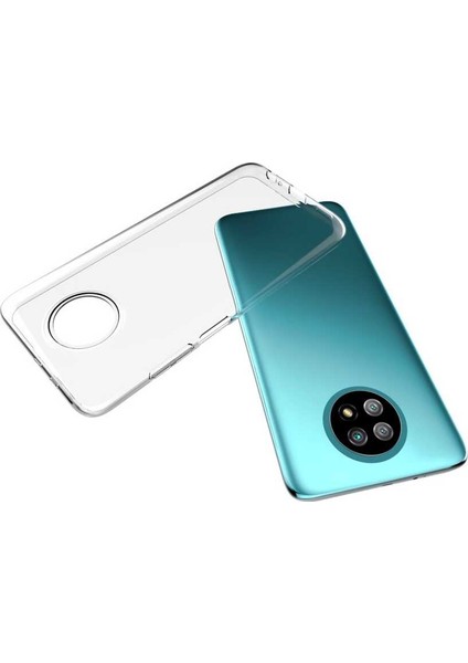 Xiaomi Redmi Note 9t Kılıf Lüx Silikon Kılıf Şeffaf + Cam Ekran Koruyucu Şeffaf fiyatları