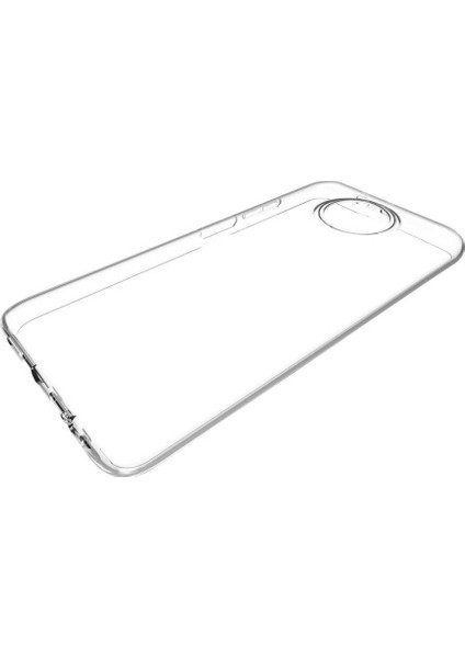 Xiaomi Redmi Note 9t Kılıf Lüx Silikon Kılıf Şeffaf + Cam Ekran Koruyucu Şeffaf modelleri