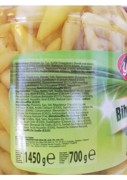 Biberiye Turşusu 700G fiyatları