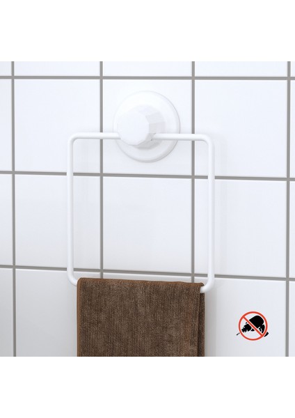 Teknotel Delme Vida Matkap Yok! Vakumlu Kare Havluluk Beyaz DM234 fiyatları
