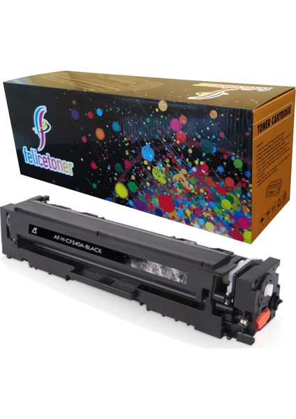 203A (CF540A) Muadil Toner 1400 Sayfa Siyah