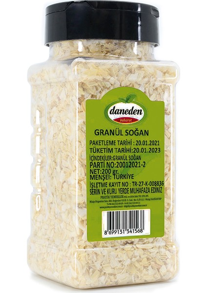 Granül Soğan 200 gr Kavanozlu