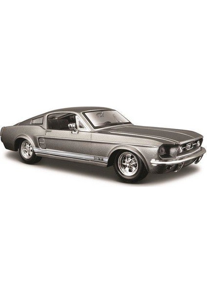 1967 Ford Mustang Gt Gri 1:24 Model Araba