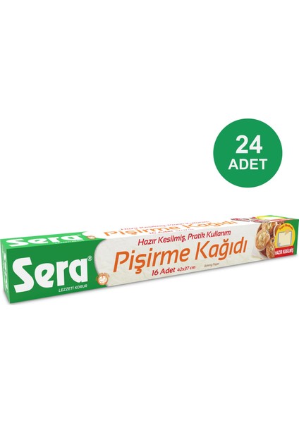 Yağlı Pişirme Kağıdı 42 x 37 cm 16'lı x 24 fiyatları
