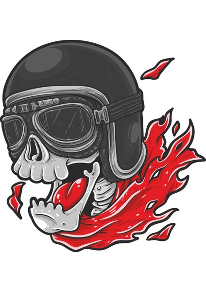 Kask Kurukafa Sticker - 13102