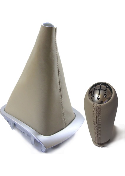 Opr Renault Megane 3 Bej Vites Körüğü ve Vites Topuzu Takımı (Krem) fiyatları