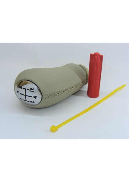 Opr Megane 2 Vites Topuzu - (Krem Deri)