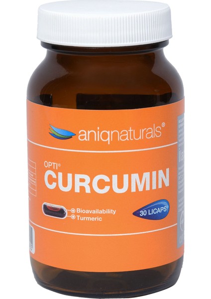 Optı Curcumın 30 Lıcaps Glass Jar