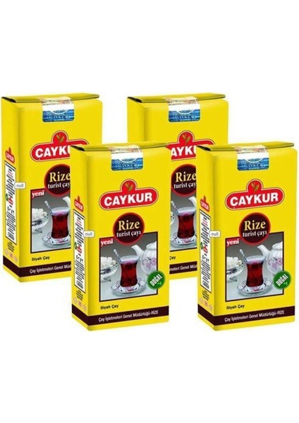 Rize Turist Siyah Dökme Çay 4 kg Doğal Aroma ile Lezzetli Çay Keyfi