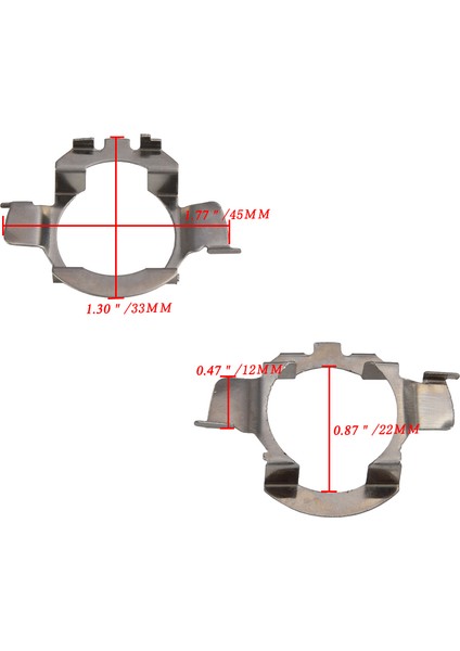 Audi Bmw Nissan Mercedez Benz Vw H7 LED Xenon LED Far Sağ Sol Ampul Sabitleme Aparatı modelleri