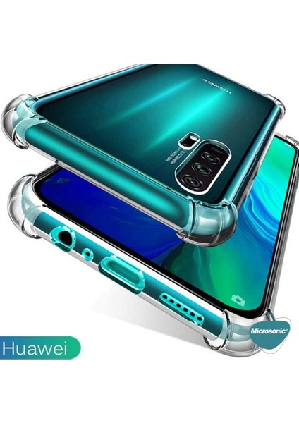 Huawei Honor 20 Kılıf Shock Absorbing Şeffaf