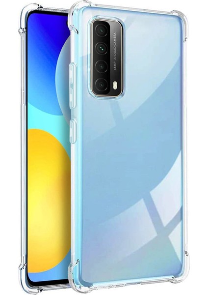 Huawei P Smart 2021 Kılıf Shock Absorbing Şeffaf