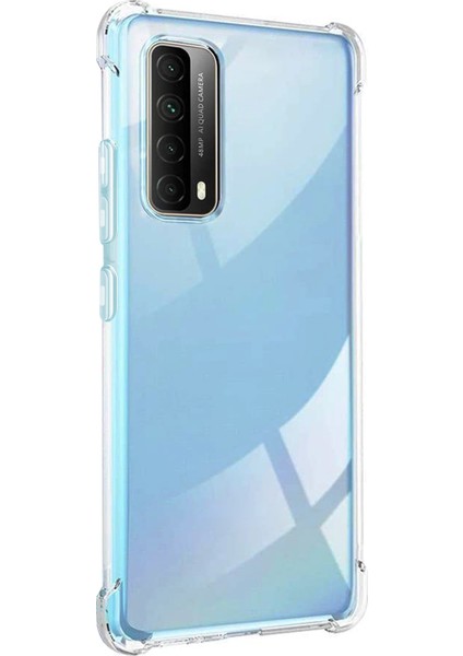 Huawei P Smart 2021 Kılıf Shock Absorbing Şeffaf