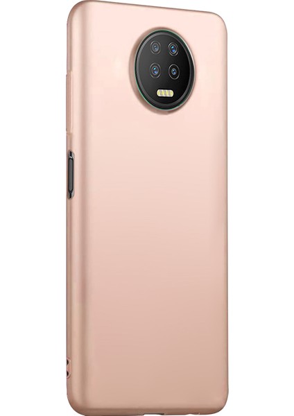 Matte Silicone Infinix Note 7 Kılıf Gold